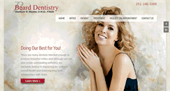 Desktop Screenshot of bearddentistry.com